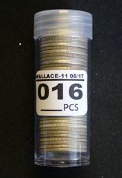 Roll Of 40 - Mixed Date Washington Silver Quarters - Average Circulated