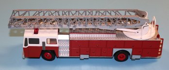 Metal Model Emergency One Aerial Ladder Made By Conrad Of West Germany
