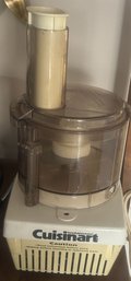 Cuisinart Food Processor With Blades And Cloth Cover, 15'H