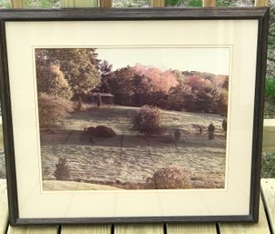 Meadow Scene Framed And Matted Print, 27' X 24'H