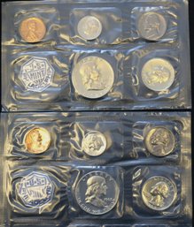 Two United States 1963 Silver Proof Sets