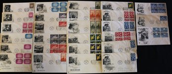 27 First Day Envelopes From The 1950's Relating To The United Nations