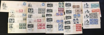 24 United Nations First Day Covers
