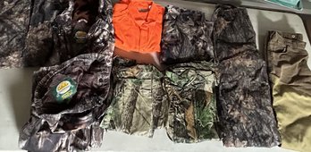 Collection Men's Camo Hunting Clothes, L.L. Bean, Cabela's, Shannon's, Pants, Shirts & Jackets, LG & XL