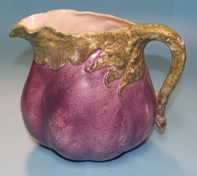 Eggplant Pitcher Made In Italy By NOVE