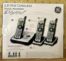 New In Box GE 5.8 GHz Cordless Digital Telephone Answering Machine