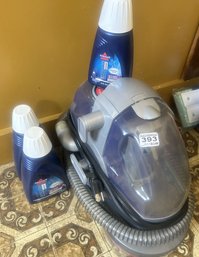 Bissell Spot Bot Pet Carpet Cleaner With 3 Bottles Of Cleaner