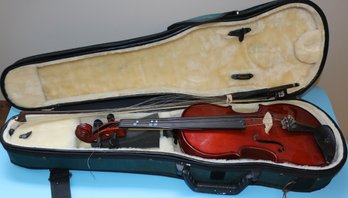 Student Violin By Cremona - With Bow - In Fitted Case - Model SV200