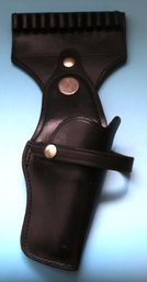 Holster With Ammunition Loops For Revolver - Made By Smith & Wesson