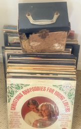 Dozens Of Vinyl Records, 33 RPM & 45 RPM, Numerous & Various Artists And Themes