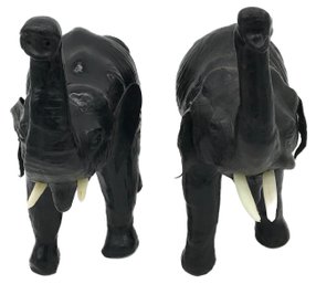 Vintage Pair Of Bull Elephants, 11.5' X 12'H