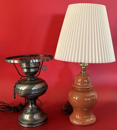 2 Pcs Table Lamps,Tallest 18'H