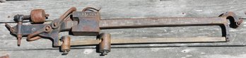 Antique Very Heavy Fairbanks Scale - Main Scale Goes To 15,000 Lbs