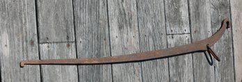 Antique Balance Beam Scale - Well Worn - No Numbers Visible - 42' Long
