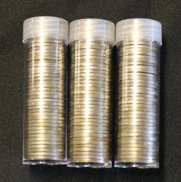 Three Uncirculated Rolls - 1964-P Jefferson Nickels