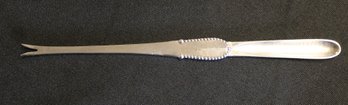 RARE Antique Georg Jensen Silver Lobster Pick In Beaded Pattern - Made In 1927 (1 Of 2)