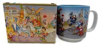 Vintage 1996 Walt Disney World 25th Anniversary Coffee Mug In Original Box