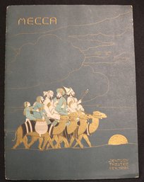 Vintage 1920's Large Format Program For The Play 'Mecca' At The Century Theatre - New York City