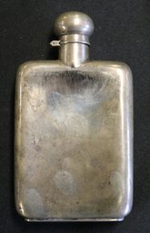 Hallmarked Sterling Silver Flask Made By C. G. Hallberg, Stockholm - 3.95 Ozt