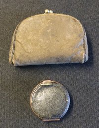 Two Vintage Victorian Coin Purses