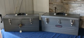Two Craftsman Tool Boxes - No Trays - Each Comes With A Lock And Key