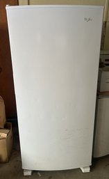 Working Whirlpool Upright Single Door Freezer