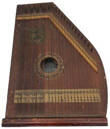 Vintage Hawaiian Mandolin Harp, By A.R. Yendrick & Co., 13' X 19'H, With Pic & Tuning Keys