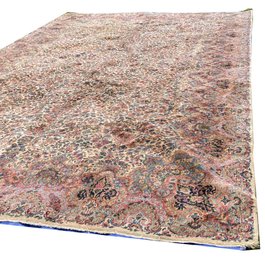 HEAVY 11.6ft X 18ft USA Made Kirstan Power-Loomed Wool Carpet