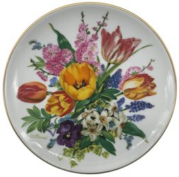 Collector Porcelain Plate - Hutschenreuther Germany - Osterbouquet, Af U.Band #189F