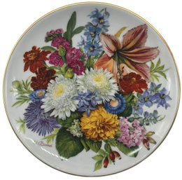 Collector Porcelain Plate - Hutschenreuther Germany - Herstfarben, Af U.Band #7279C