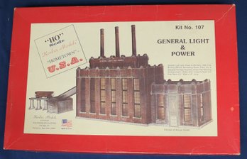 HO Model Building Korber No. 107 - General Light And Power
