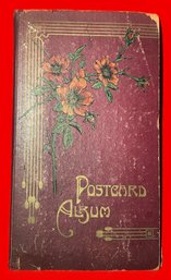 73 Pcs Incredible Antique Postcard Album FULL Of Post Cards, Ships, Naval Vessels, Buildings, Towns & More