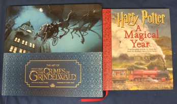 Two Wizarding Books: 'Harry Potter - A Magical Year' & 'The Art Of The Crimes Of Grindelwald'