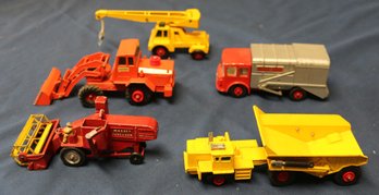 Five Matchbox By Lesney Toys