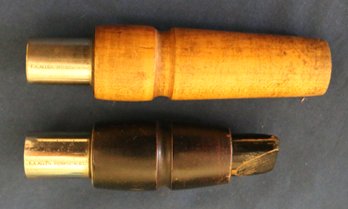 Two Bird Calls Made By Fred Allen Of Monmouth, Illinois - One Duck Call - One Crow Call
