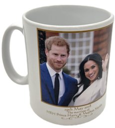 2018 Commemorative Coffee Mug Celebrating The Marriage Of HRH Prince Harry