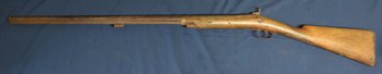 Antique Muzzleloading Percussion Rifle - Pre-1898 - 'w. PARKER' Stamped On Side Plate