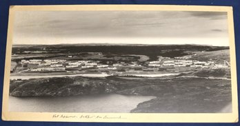 1940 B&W Photograph Of US Fort Pepperrell In Newfoundland - Part Of Northeast Air Command