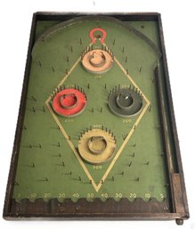 Vintage Bagatelle Table Top Pinball Game, Great Wall Decoration, 15' X 23.5'L