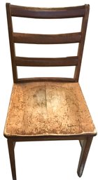 Vintage Ethan Allen Wooden Kitchen Chair With Patina