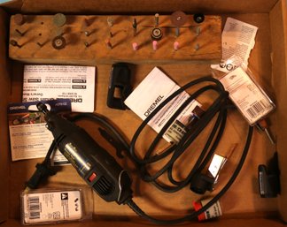 Craftsman Rotary Tool (dremel Type) With Accessories