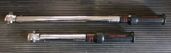 Two Craftsman Torque Wrenches - Model 9-44541 And 9-44543