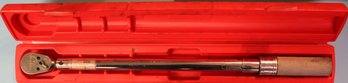 SNAP-ON - QC3R250 1/2' Drive Click Type Torque Wrench 50 - 250 Ft Lbs USA W/case