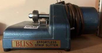 Vintage Fraser Manufacturing Electric Bliss Effortless Strip Slitter, 10' X 6' X 4.5'H - Plus Accessories