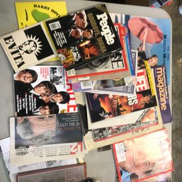 Large Lot Ephemrah Collection Of Magazines And Publications Mostly 1980's & 1990's