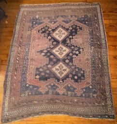 Nice Antique Oriental Carpet, 62' X 75'