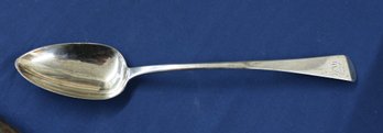 Sterling Silver Stuffing Spoon - Made In 1820 In London By William Southey - Hallmarks