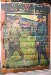 Striking - Original -french - American World War One Poster