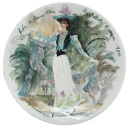 Limoges Henri D'Arceau & Fil Lea, The Woman Flower Of The Beautiful Era, 1900,  F.R. Ganeau