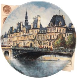 Limoges Henri D'Arceau & Fil L'Hotel De Ville De Paris, Louis Dali, No AI736